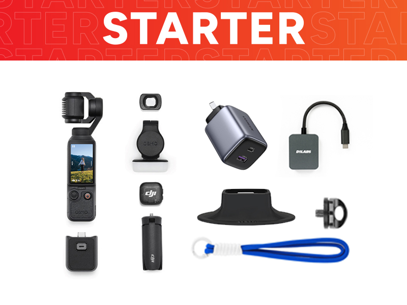 Osmo Pocket 4 Starter Creator Combo